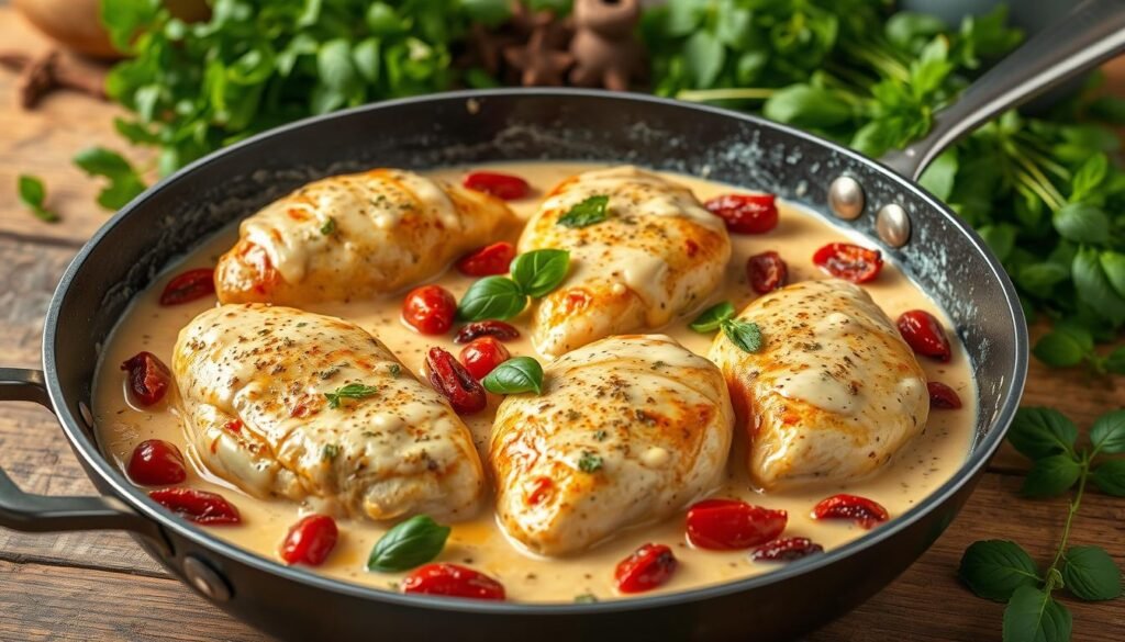skillet marry me chicken